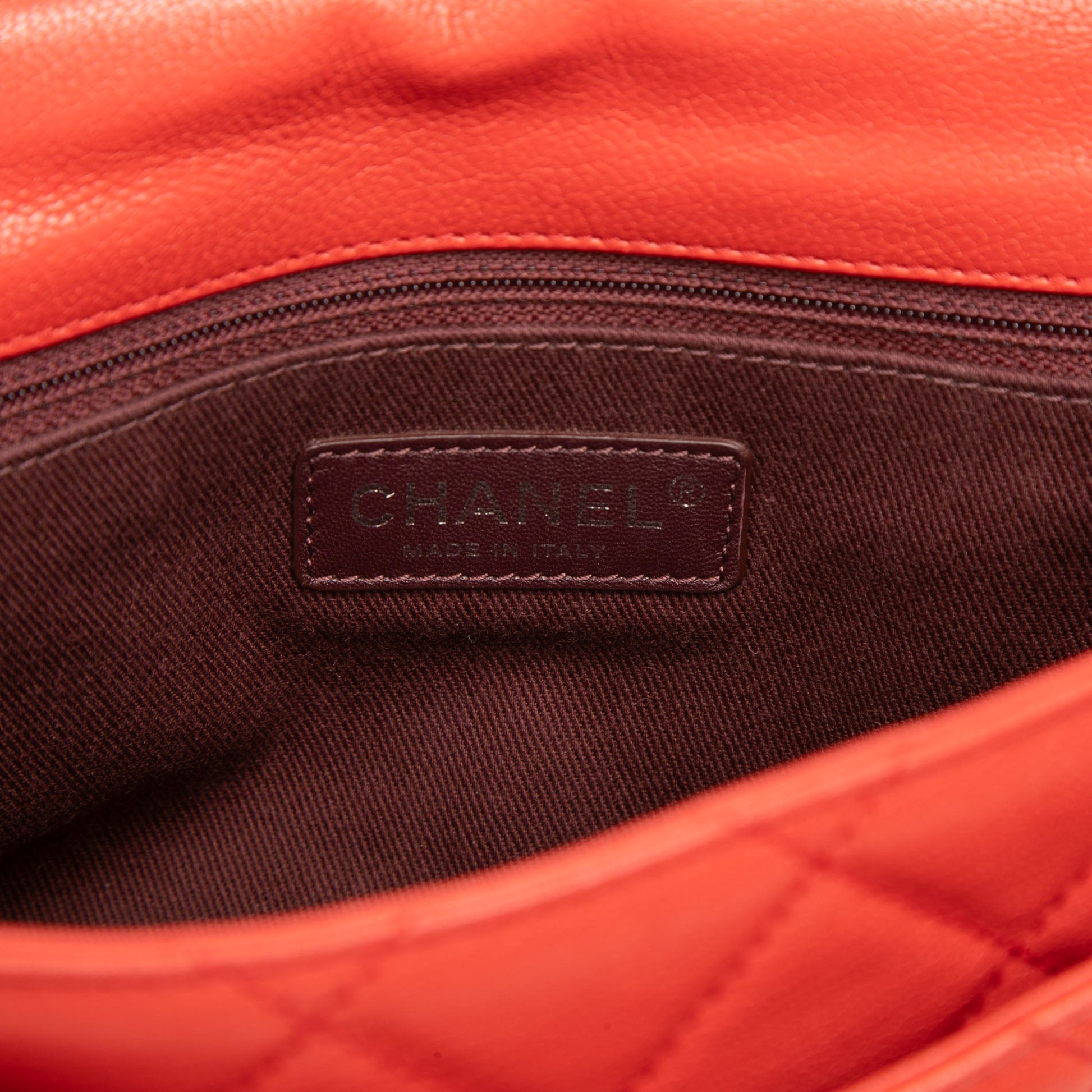 Chanel Small Quilted Goatskin Double Carry Waist Chain Flap