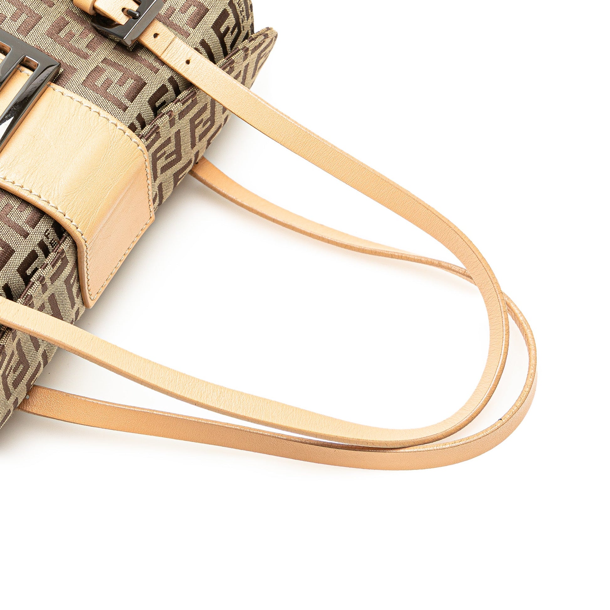 Fendi Zucchino Canvas Handbag
