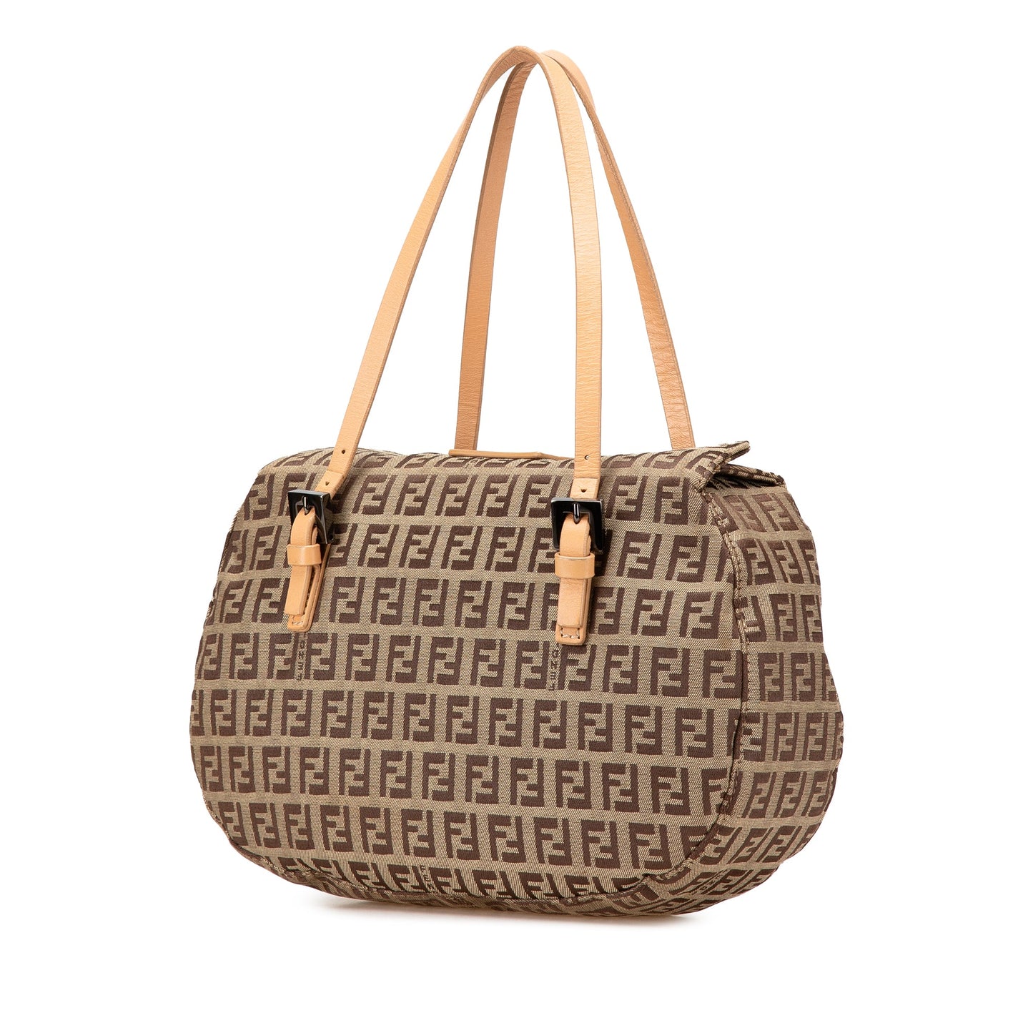 Fendi Zucchino Canvas Handbag