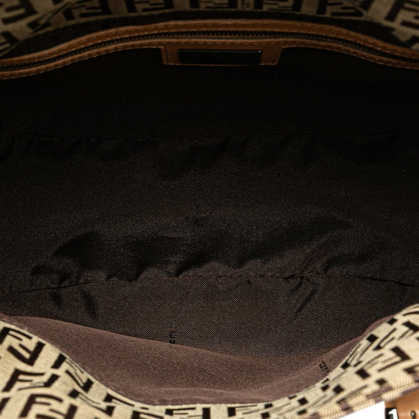 Fendi Zucchino Canvas Handbag
