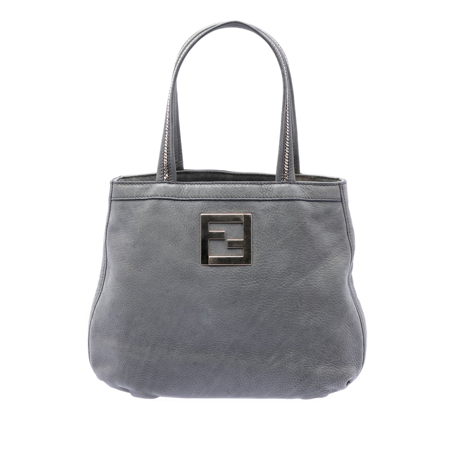Fendi Nubuck FF Chains Tote