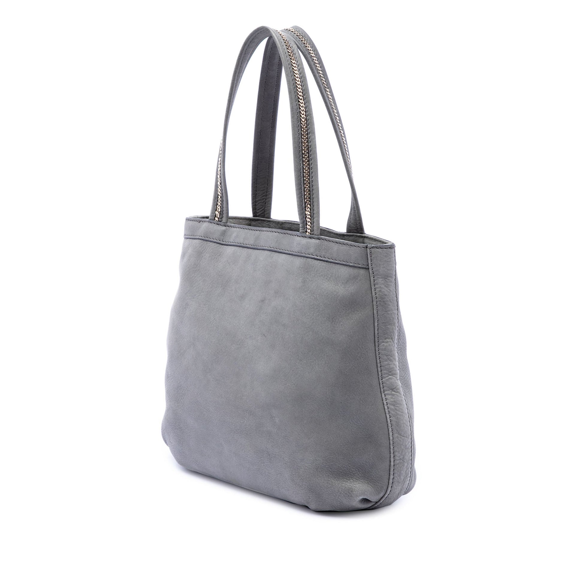 Fendi Nubuck FF Chains Tote