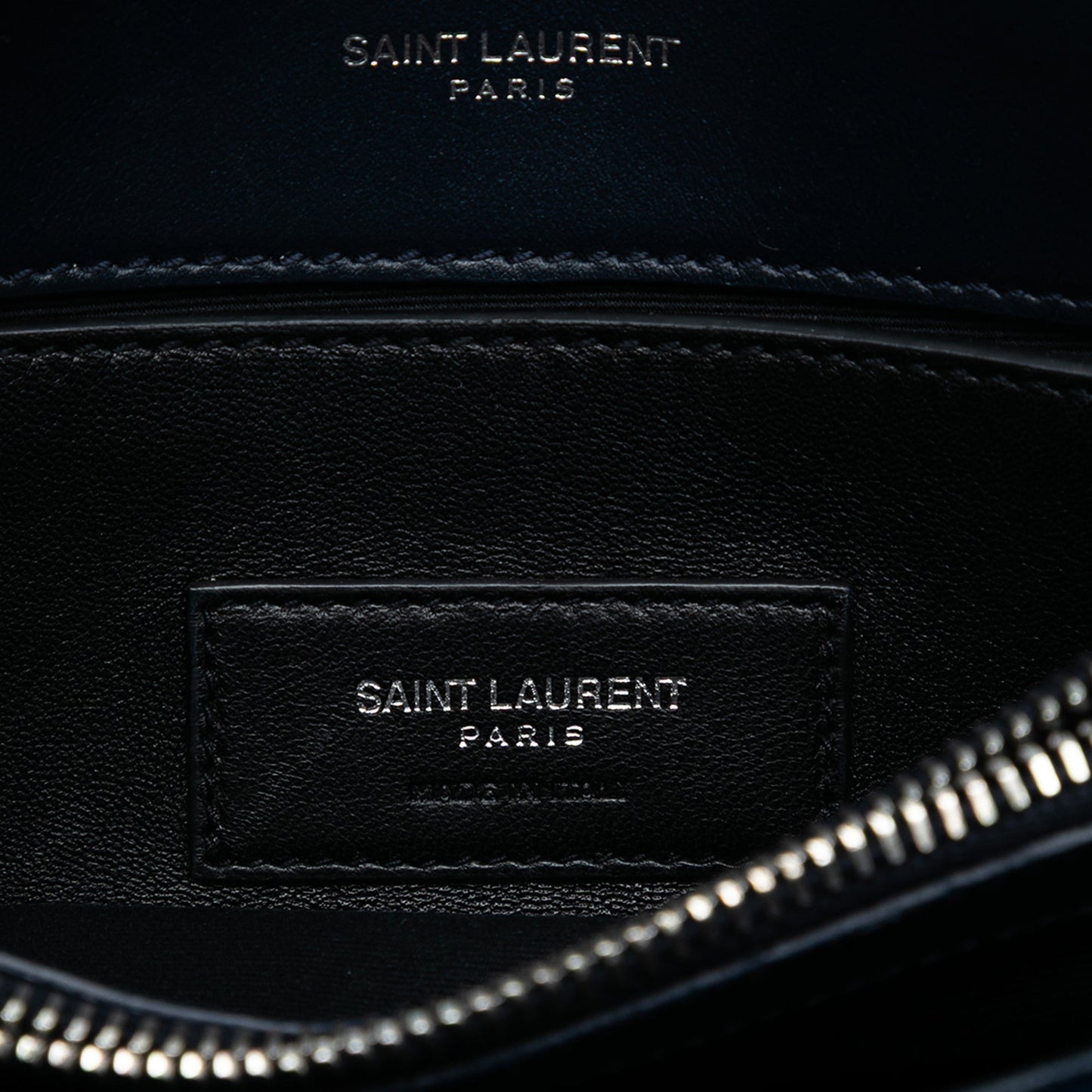 Saint Laurent Small Velvet Monogram West Hollywood Crossbody