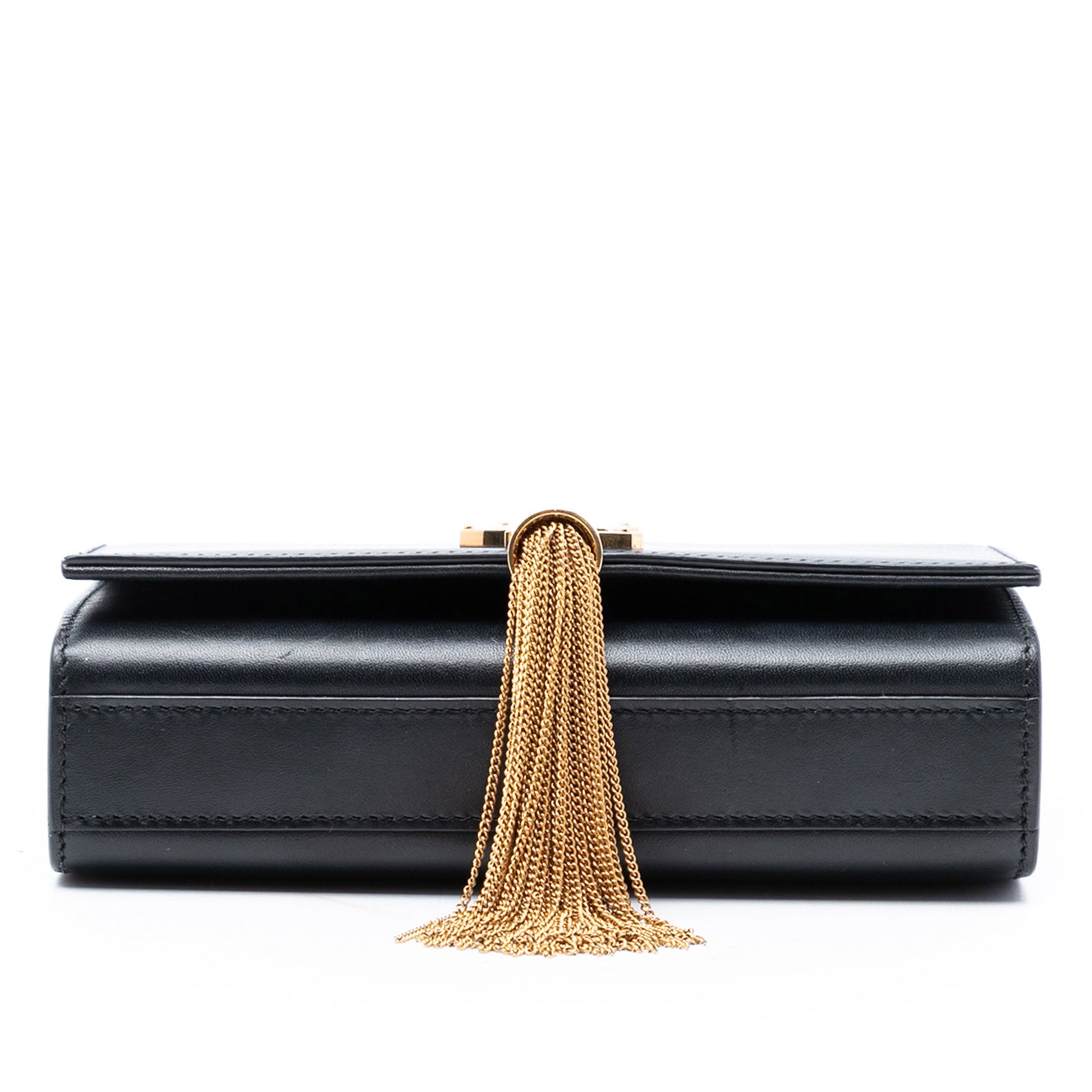 Saint Laurent Small Smooth Calfskin Monogram Kate Tassel Crossbody