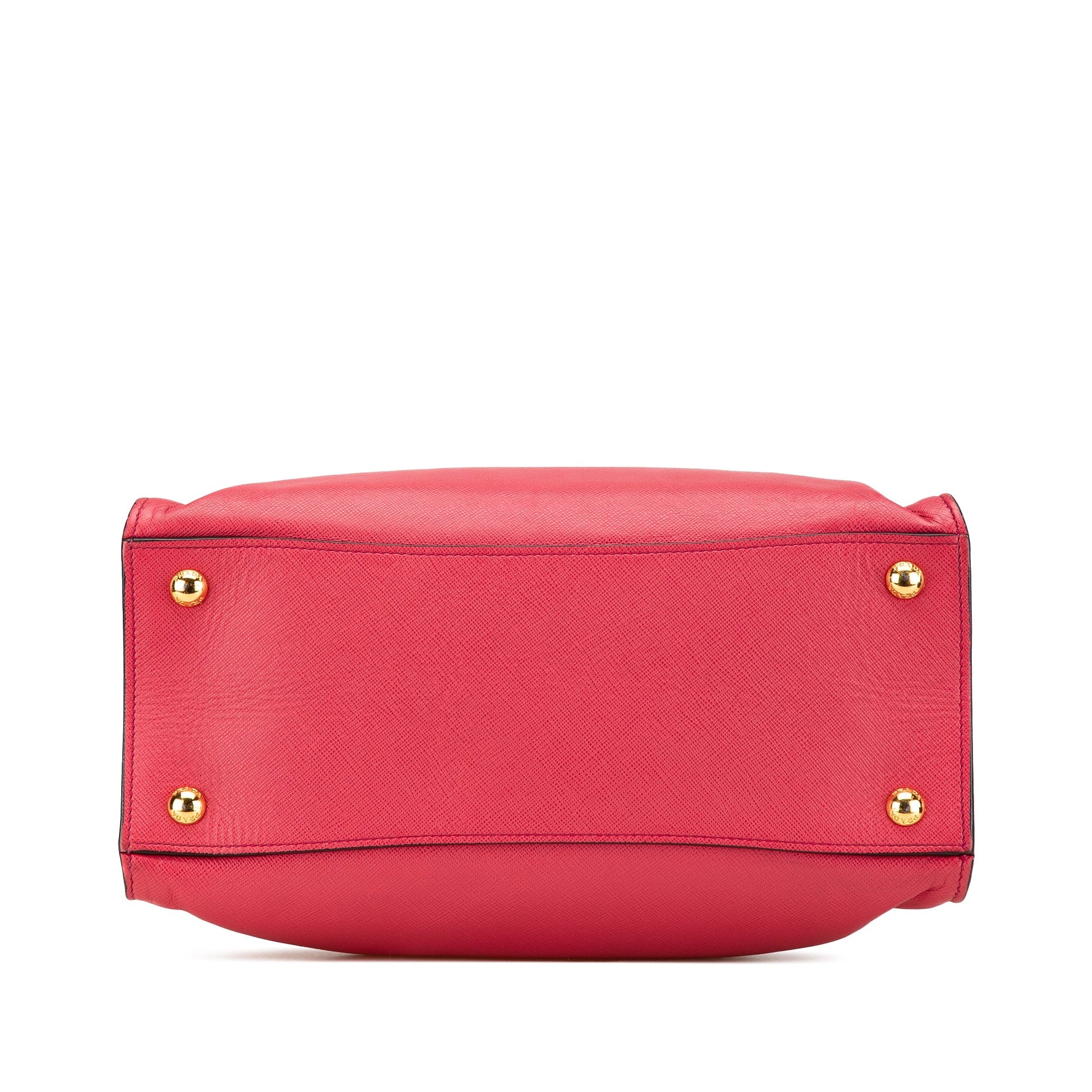 Prada Saffiano Soft Triple Pocket Tote