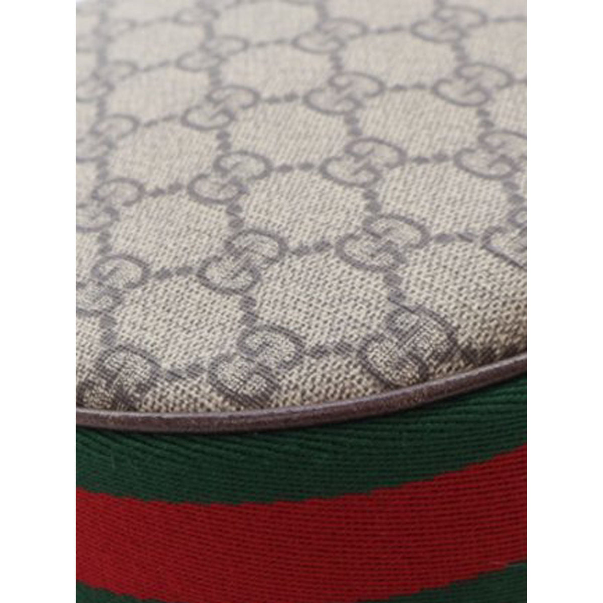 Gucci Medium GG Supreme Web Attache Crossbody — Beige