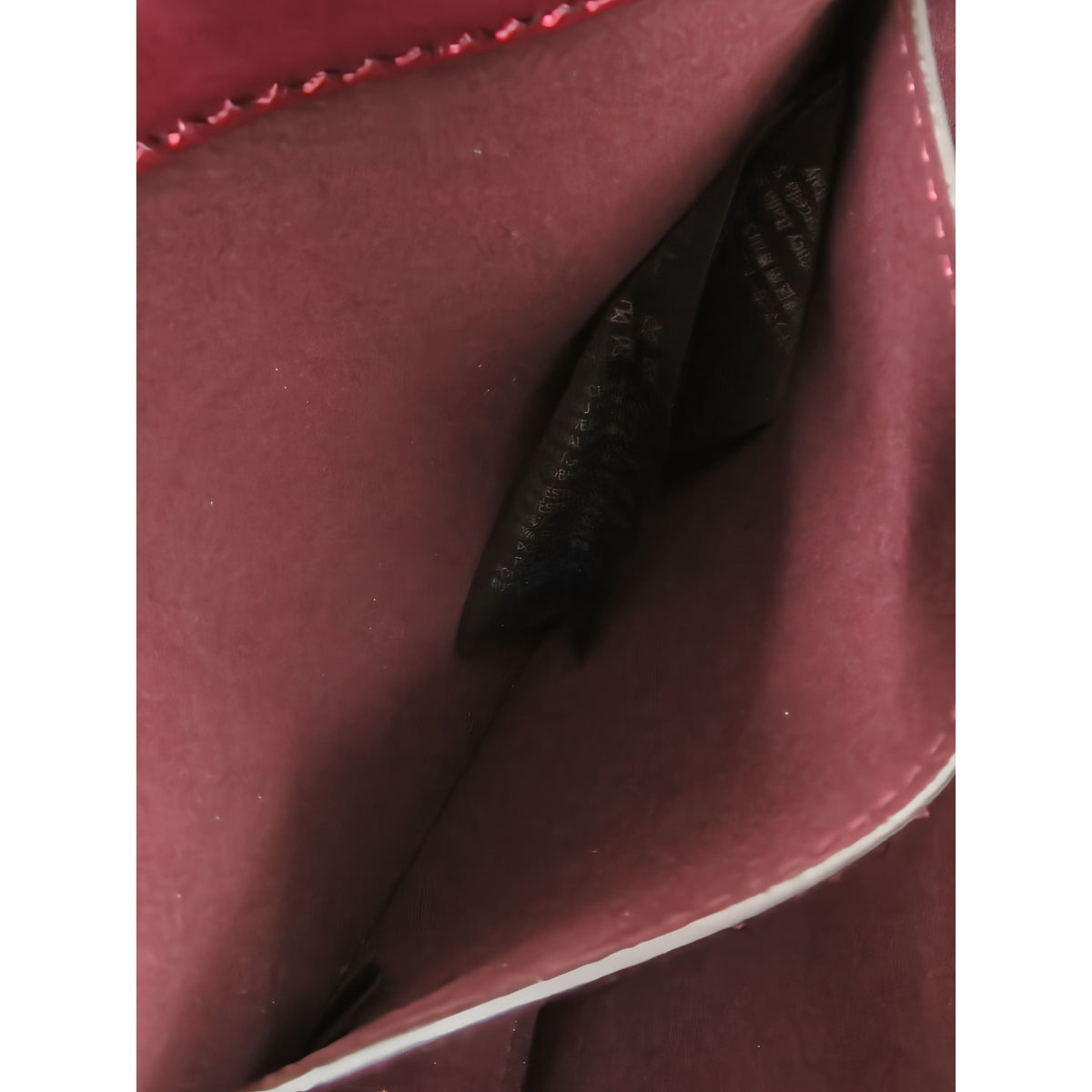 Stella McCartney Medium Frayme S Wave Flap — Red