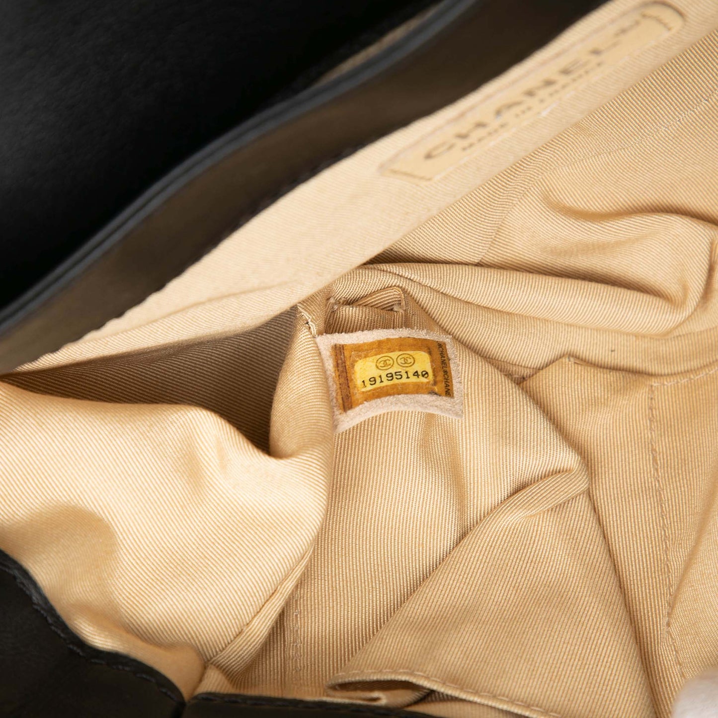 Chanel Medium Woven Calfskin Boy Reverso Flap
