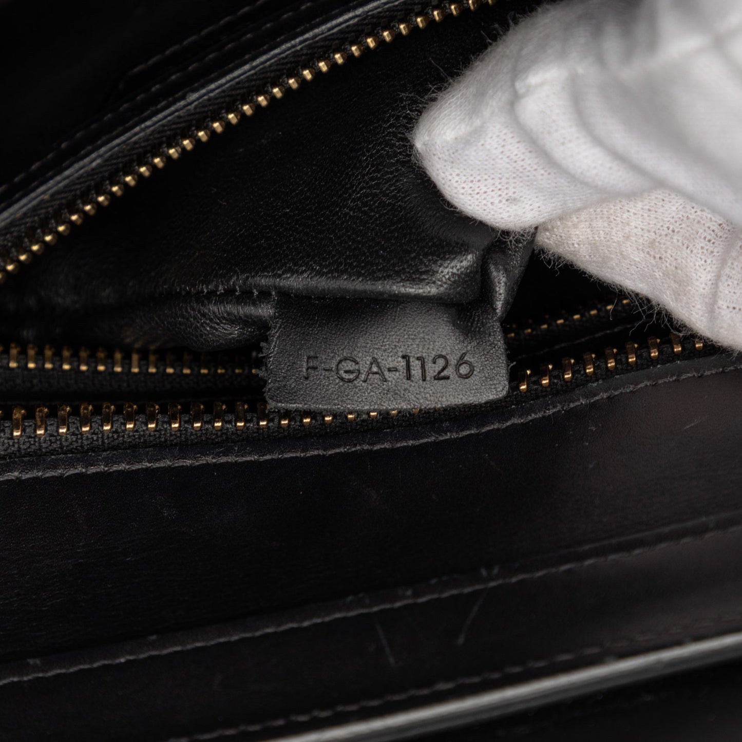Micro Tricolor Nubuck and Calfskin Luggage Tote