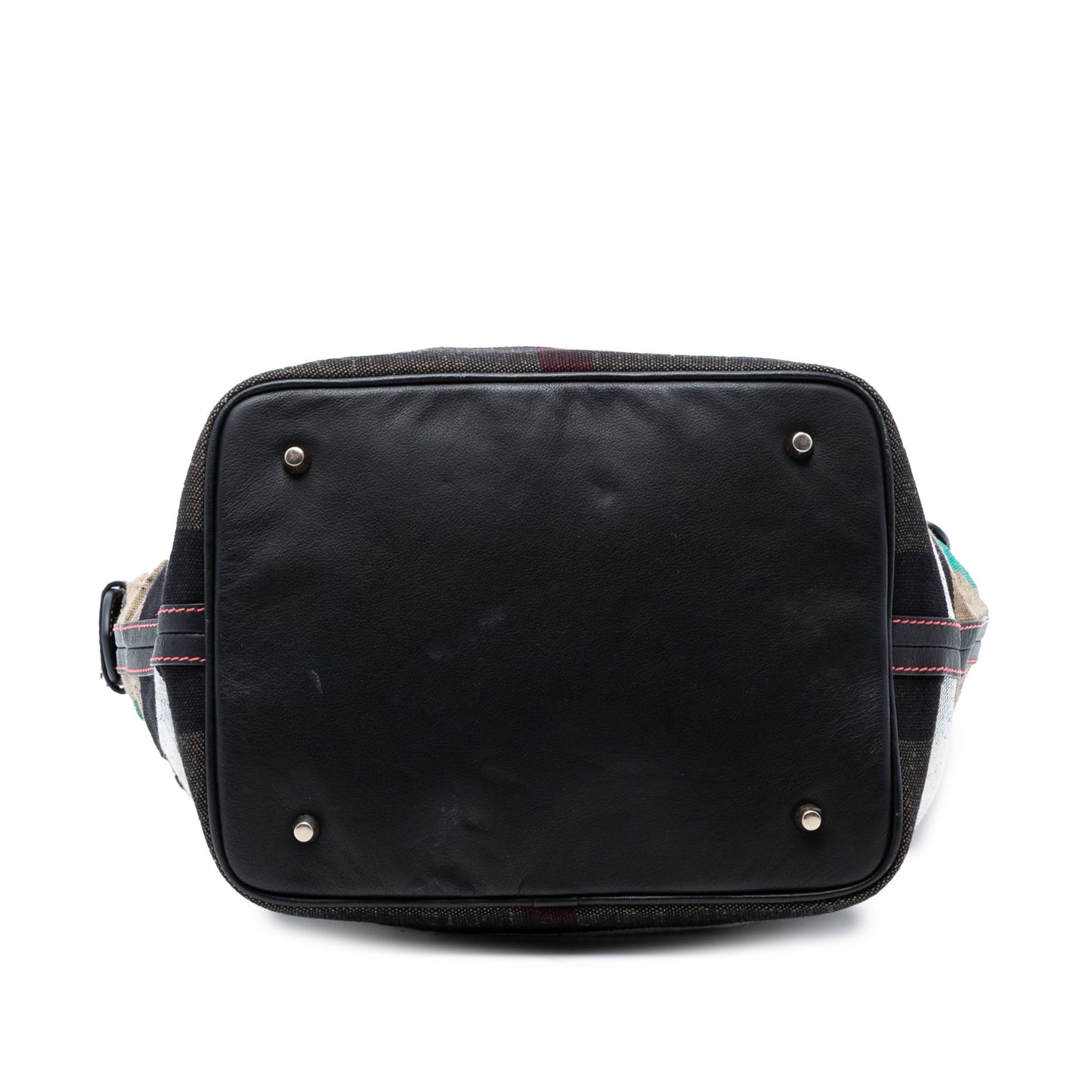 Medium Mega Check Canvas Pop Elements Ashby Bucket