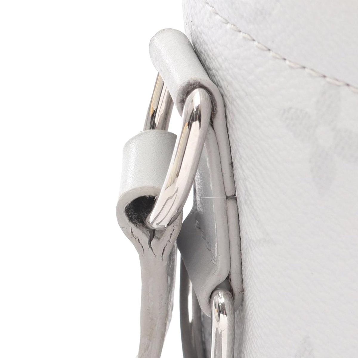 Louis Vuitton Monogram Chalk Nano Sling Bag — Gray