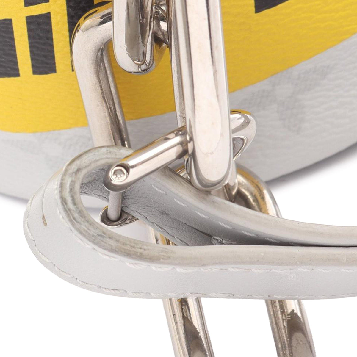 Louis Vuitton Monogram Chalk Nano Sling Bag — Gray