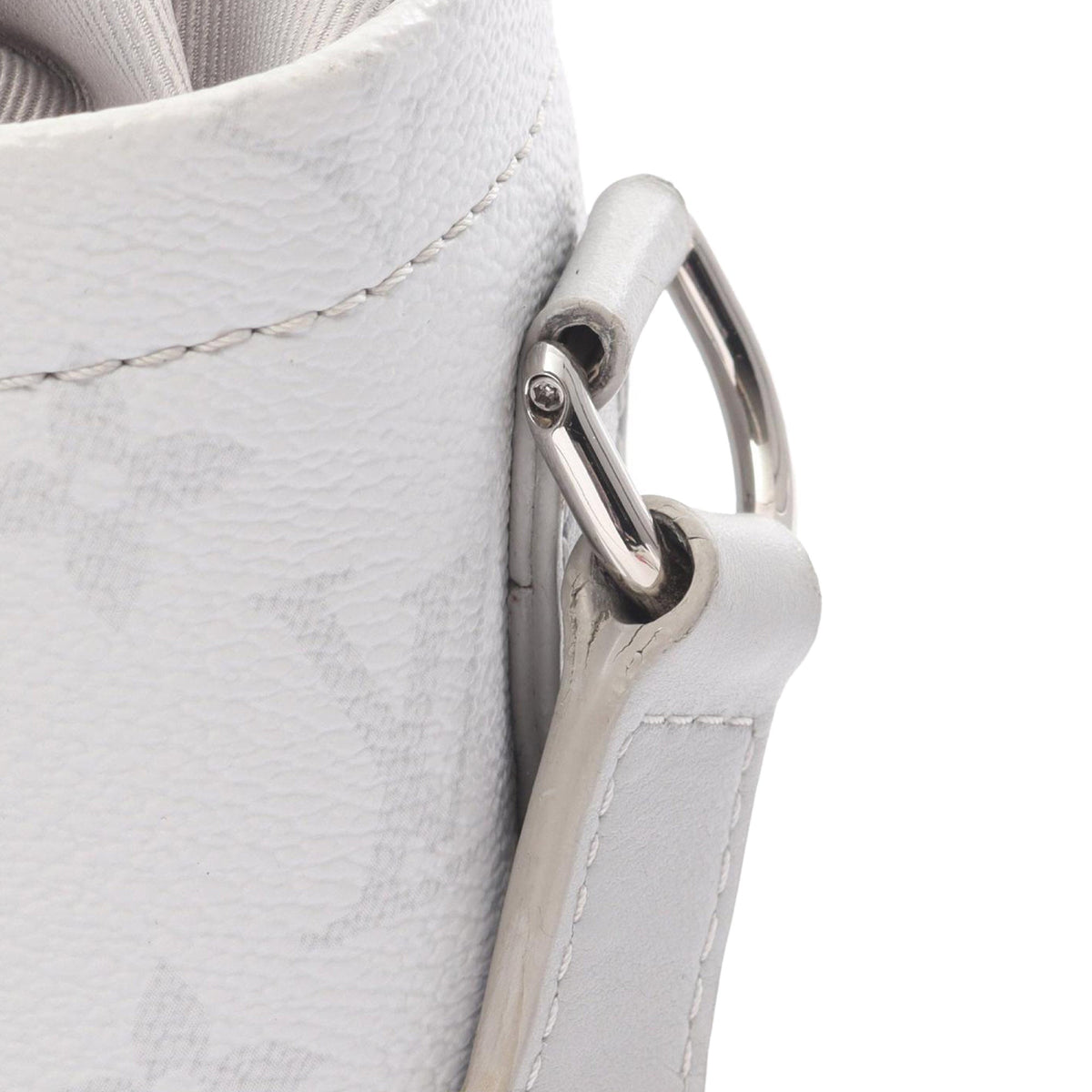 Louis Vuitton Monogram Chalk Nano Sling Bag — Gray