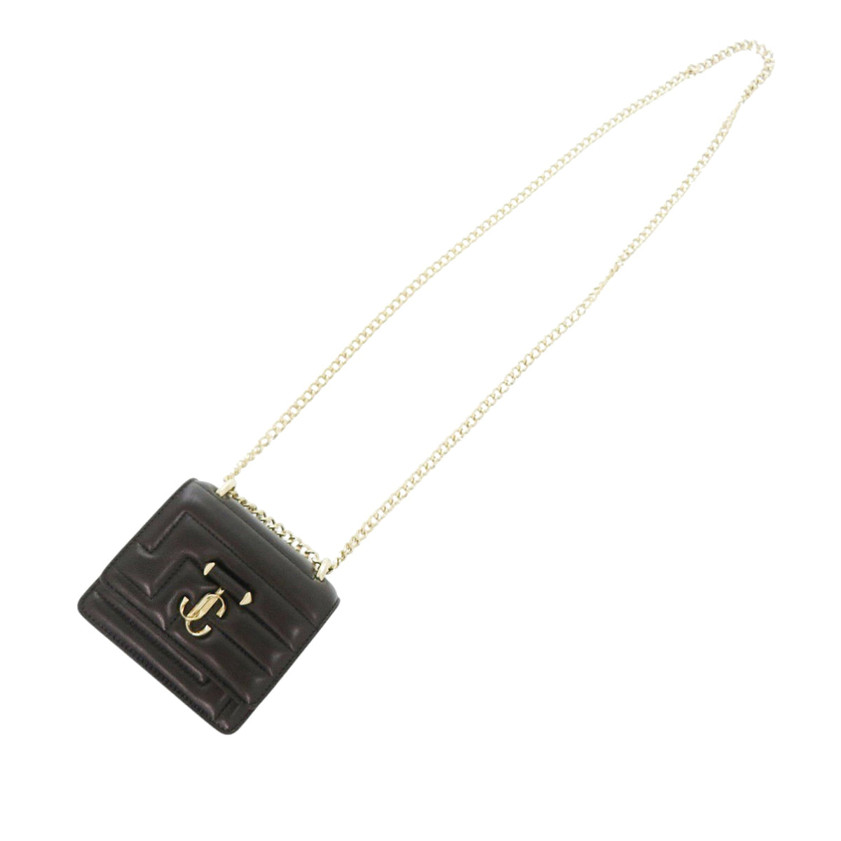Jimmy Choo Micro Quilted Nappa Varenne Avenue Quad