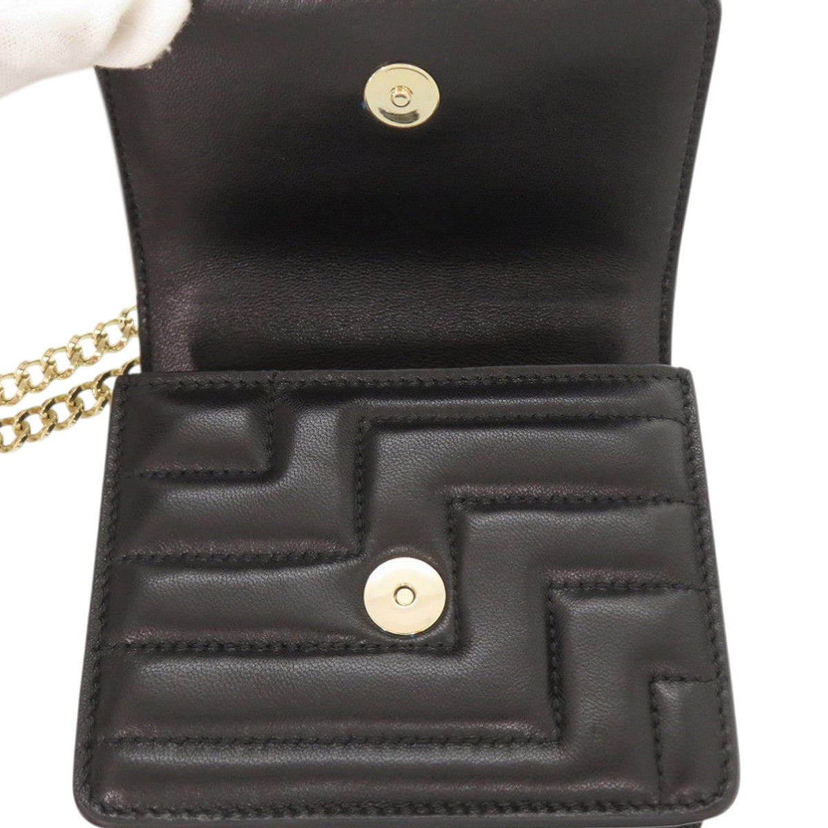 Jimmy Choo Micro Quilted Nappa Varenne Avenue Quad