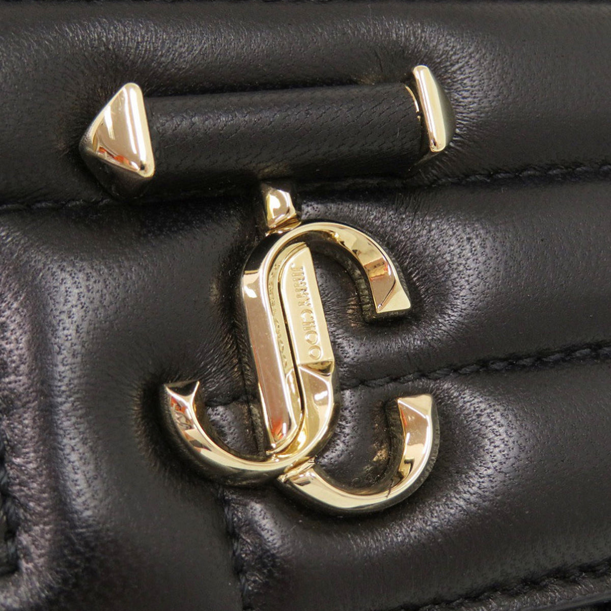 Jimmy Choo Micro Quilted Nappa Varenne Avenue Quad
