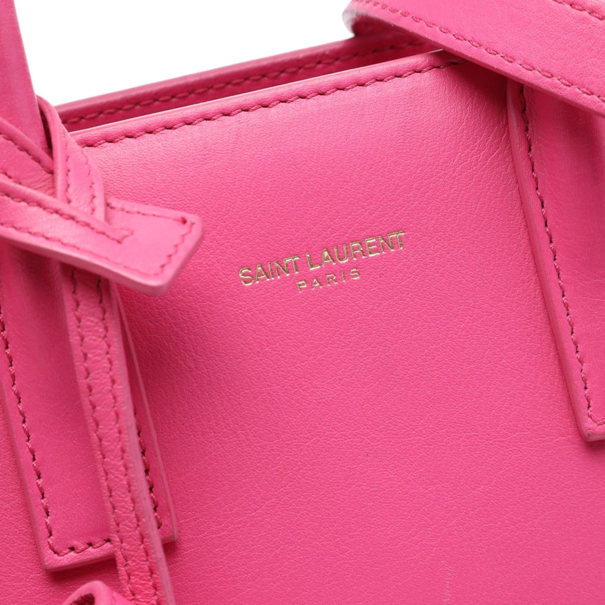 Saint Laurent Nano Leather Sac De Jour Satchel