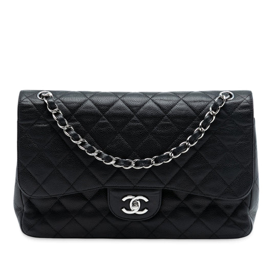 Chanel Jumbo Classic Caviar Double Flap