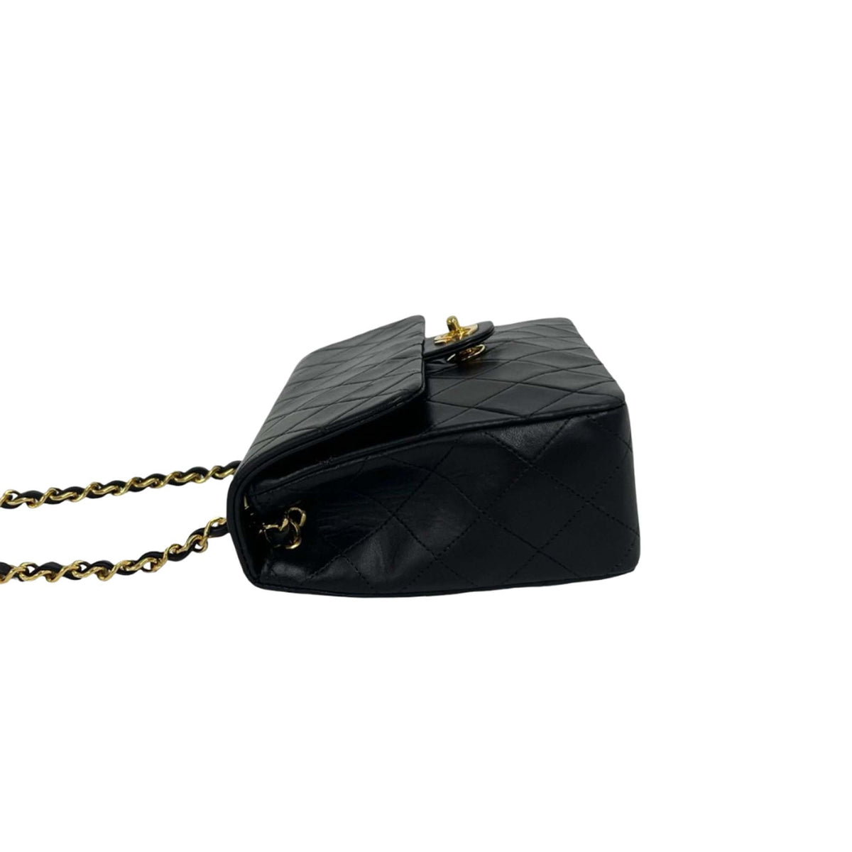 Chanel Small Square Quilted Lambskin Flap