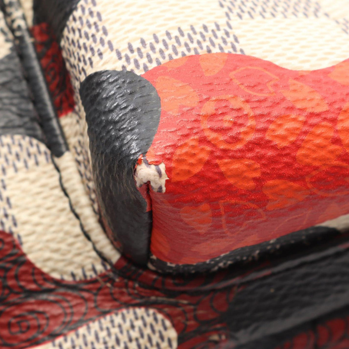 Louis Vuitton Patchwork Waves Damier Palm Springs PM