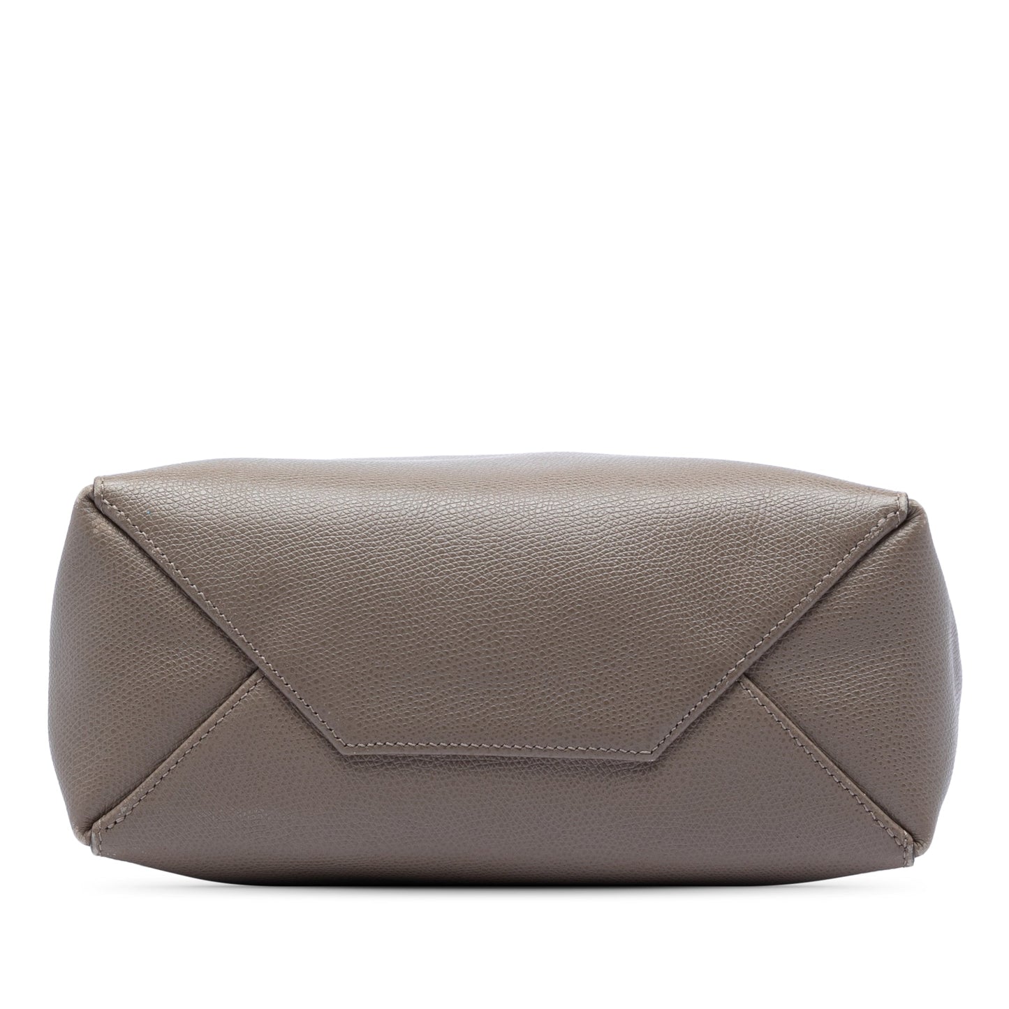 Celine Small Bicolor Grained Calfskin Vertical Cabas Tote