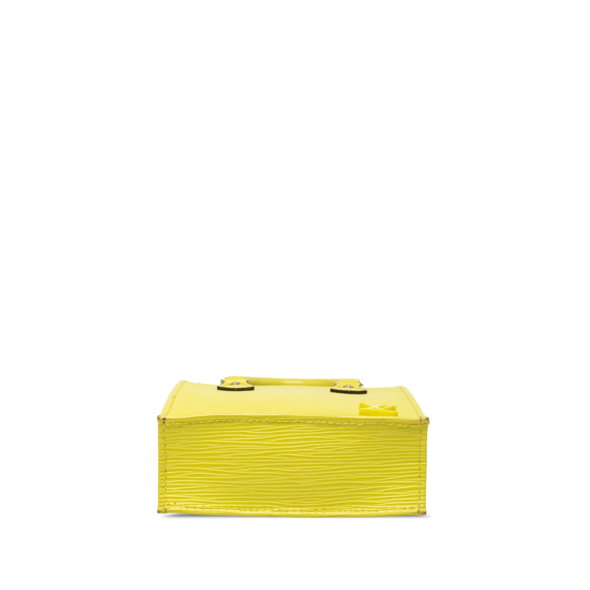 Louis Vuitton Epi Petit Sac Plat — Yellow