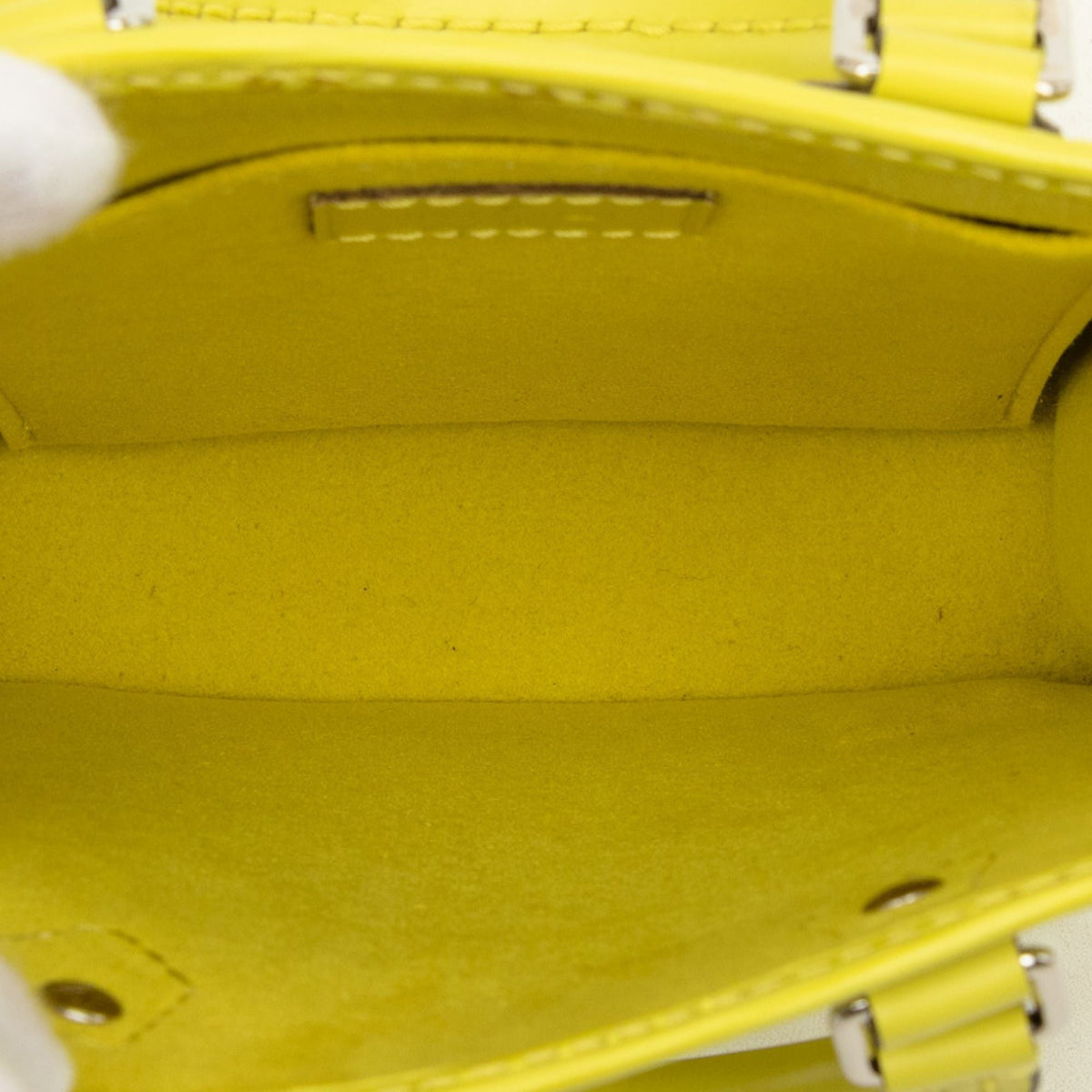 Louis Vuitton Epi Petit Sac Plat — Yellow