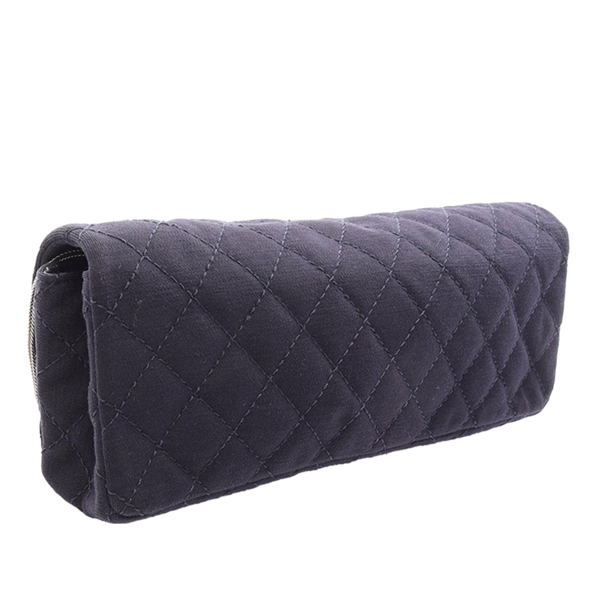Chanel Reissue 2.55 Quilted Jersey Union Jack East West Flap