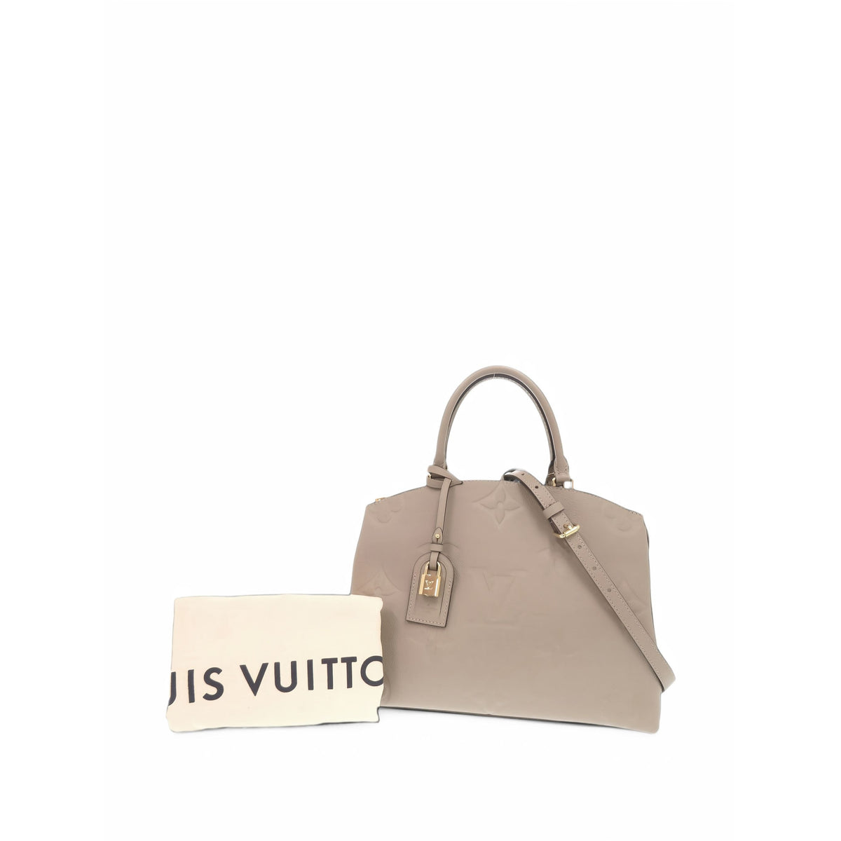 Louis Vuitton Monogram Empreinte Giant Palais — Brown
