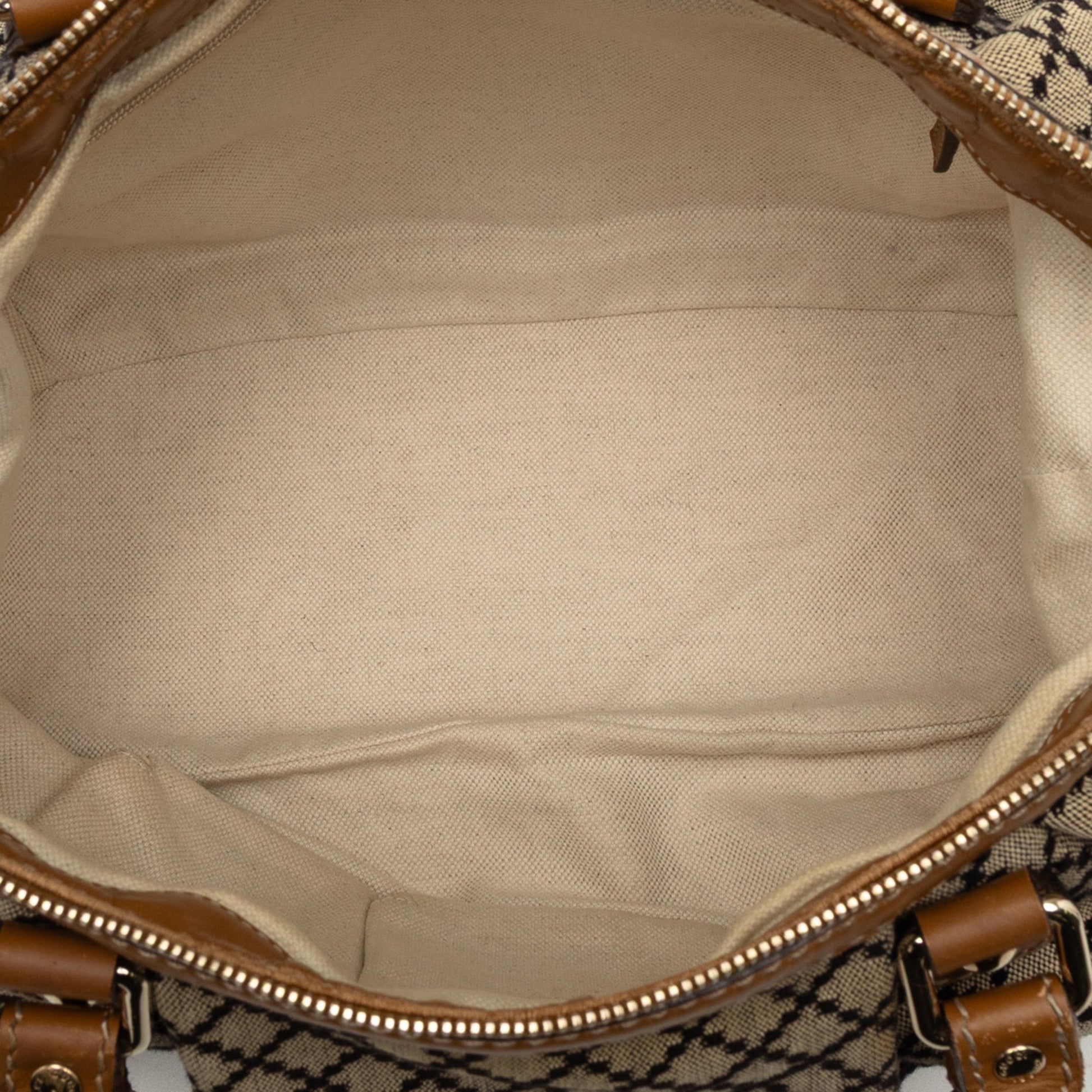 Gucci Diamante Canvas Sukey Satchel