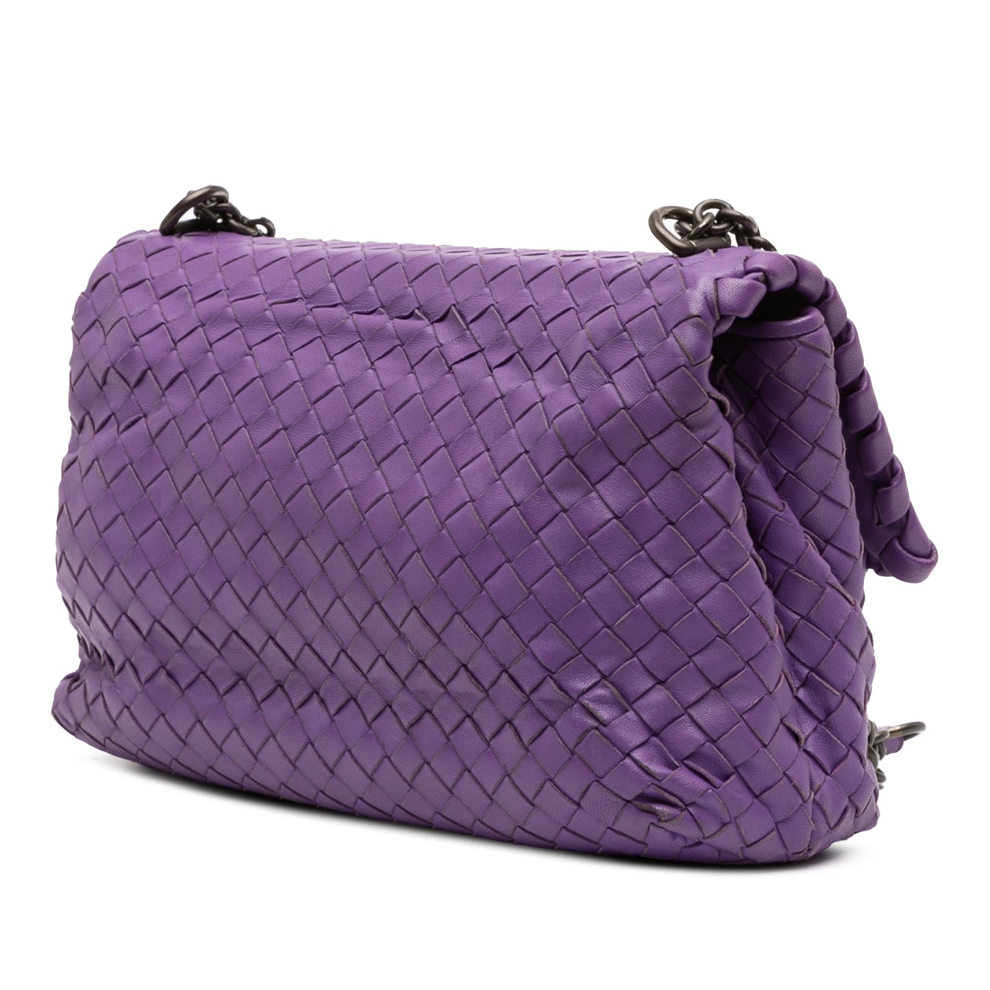 Bottega Veneta Small Nappa Intrecciato Olimpia Crossbody