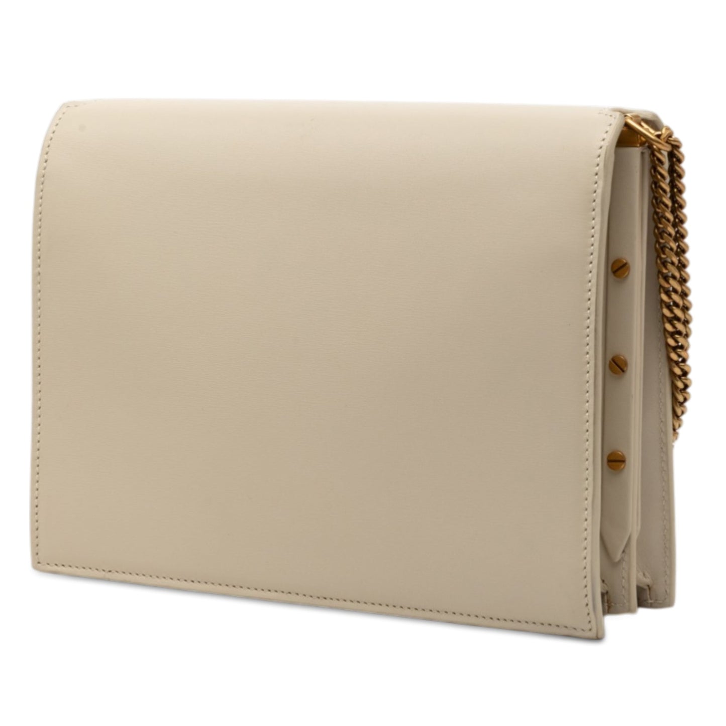 Saint Laurent Smooth Calfskin Monogram Cassandra Clasp Bag