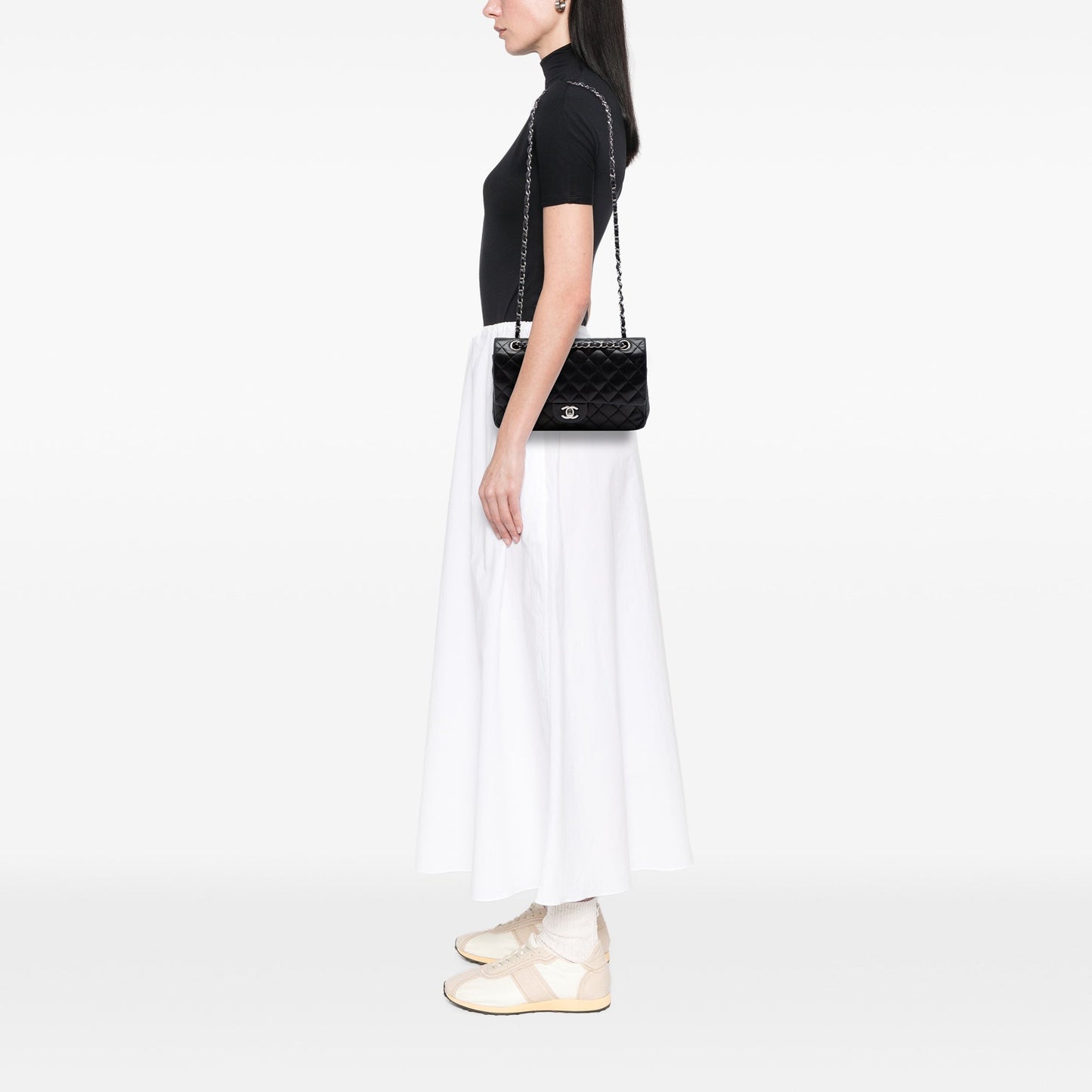 Chanel Medium Classic Lambskin Double Flap