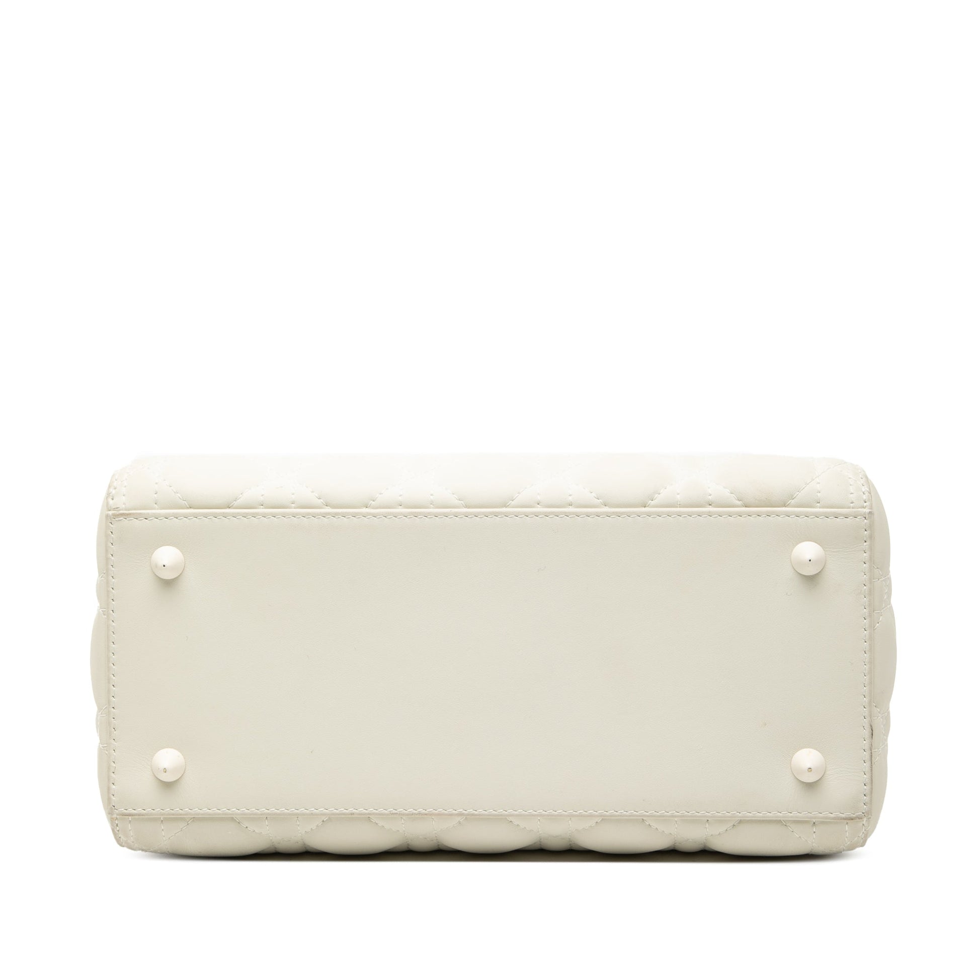 Dior Medium Lambskin Cannage Lady Dior