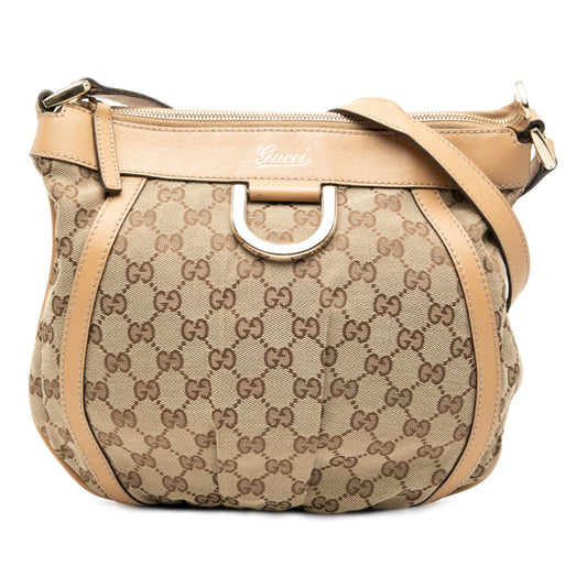 Gucci GG Canvas Abbey D Ring Crossbody