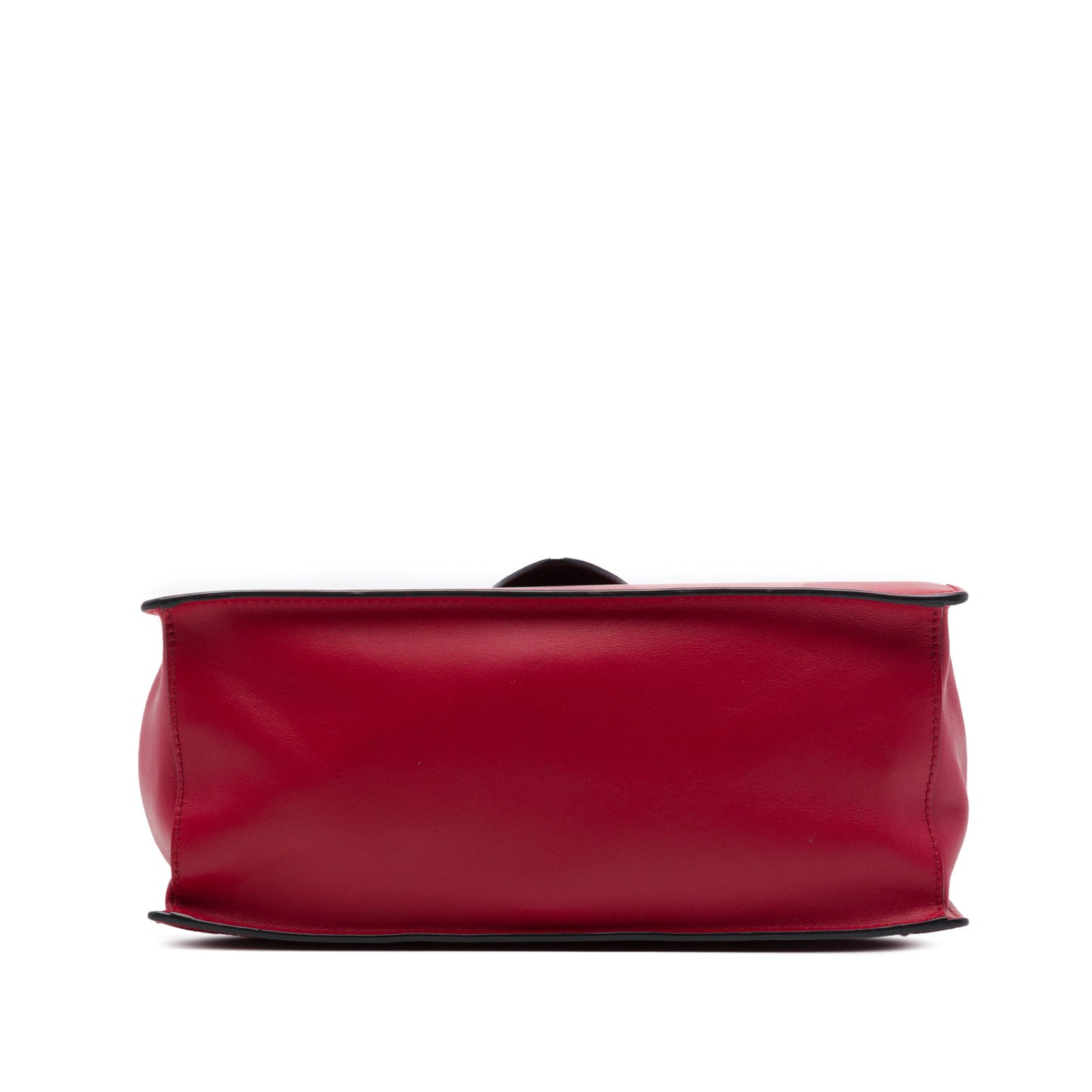 Prada Saffiano Trimmed City Calf Cahier Satchel