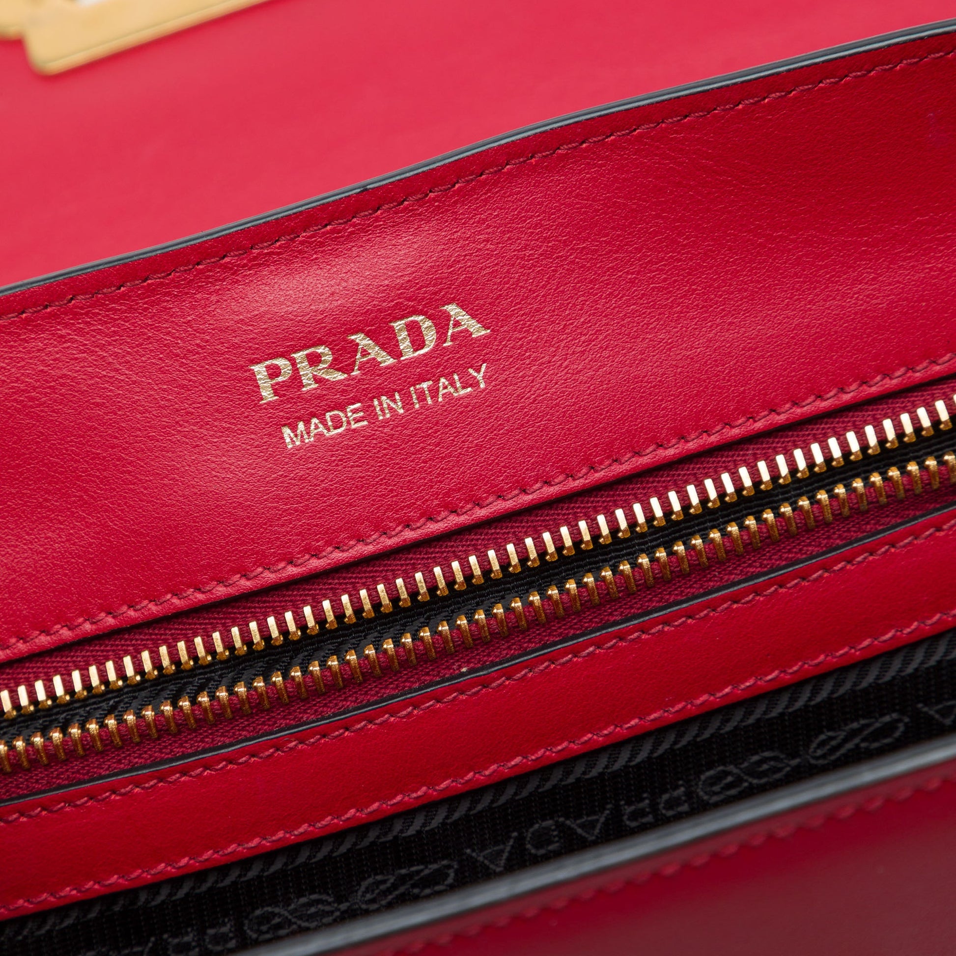 Prada Saffiano Trimmed City Calf Cahier Satchel