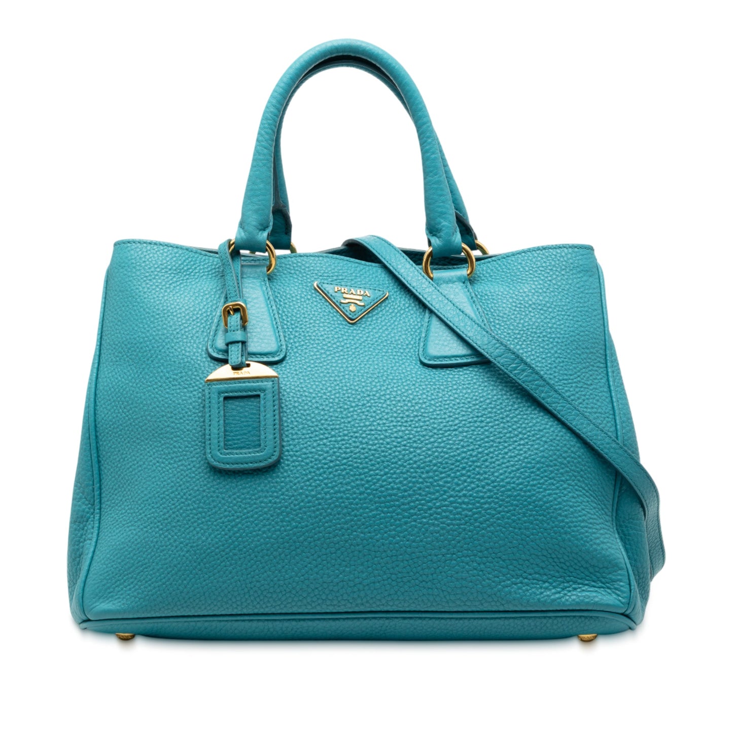 Prada Vitello Daino Open Convertible Tote