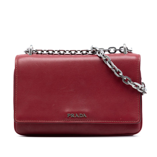Soft Calf Chain Crossbody