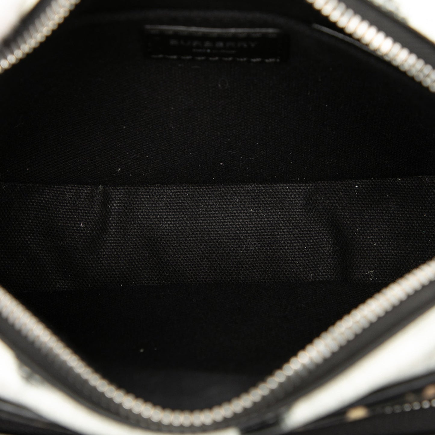 Burberry Leopard Printed Leather Camera Bag