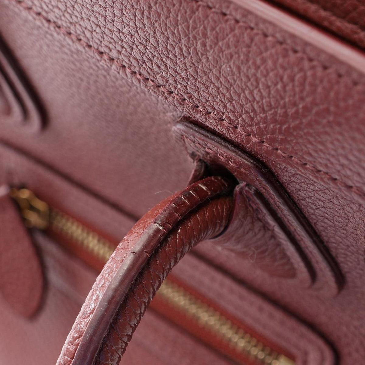 Celine Nano Luggage Tote — Red