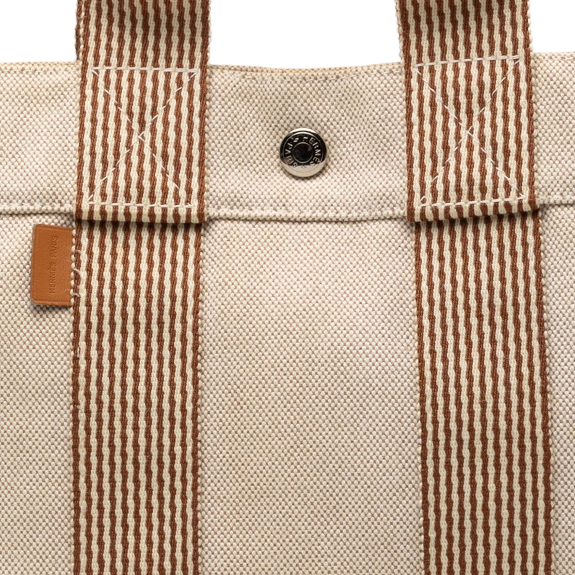 Hermès Canvas Fourre Tout PM
