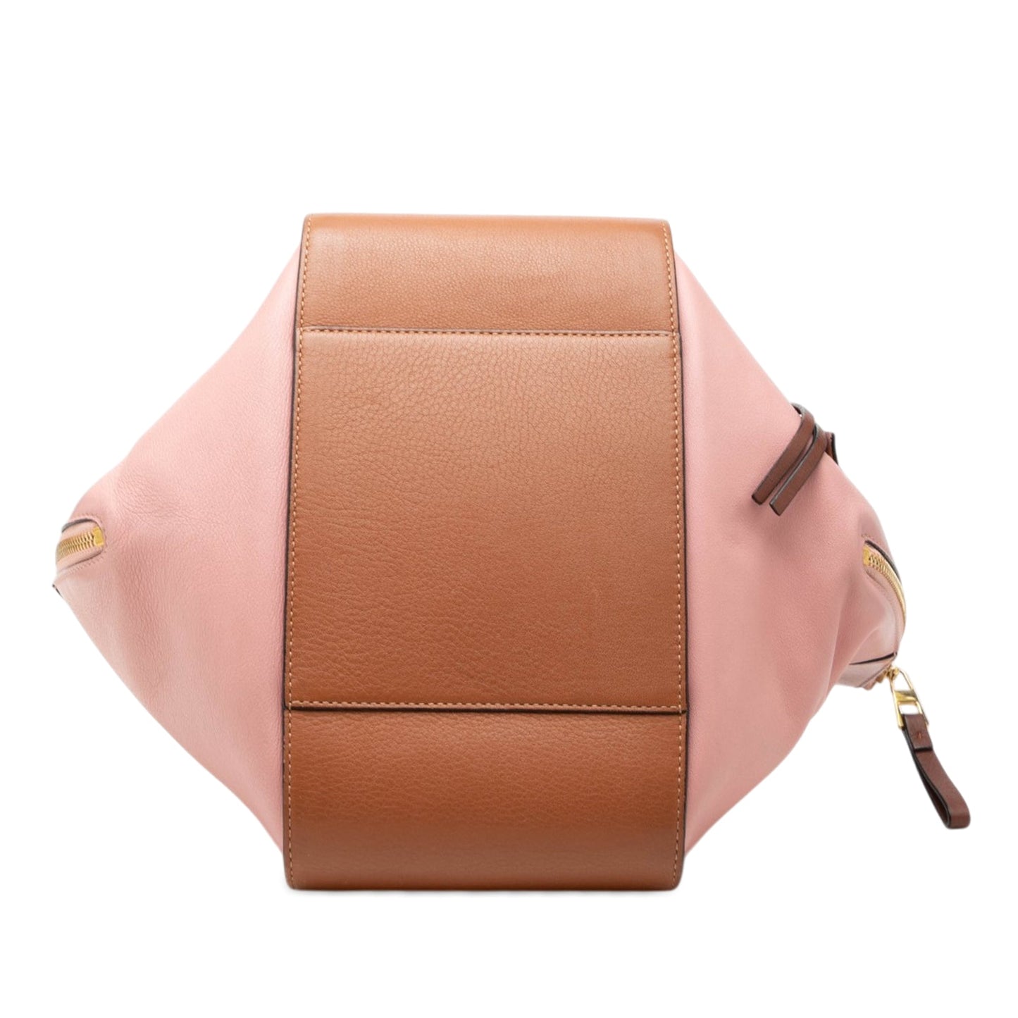 LOEWE Small Tricolor Leather Hammock Satchel