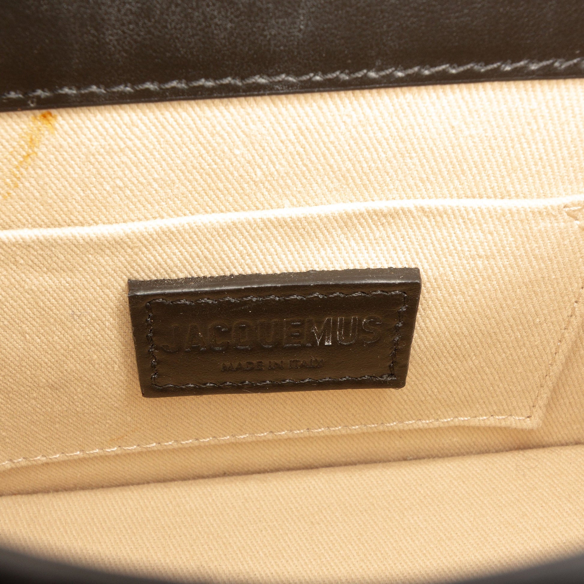 Jacquemus Leather Le Chiquito Moyen