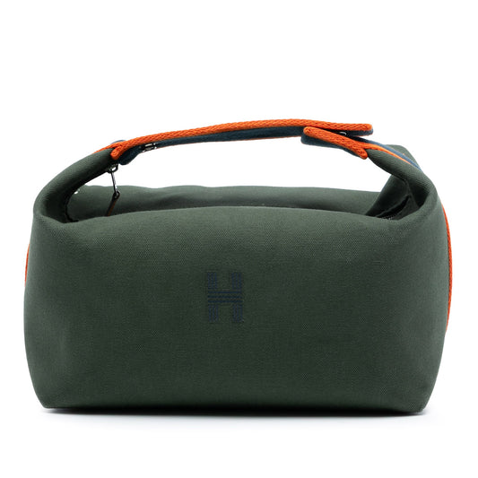 Hermès Large Toile Bride A Brac Case