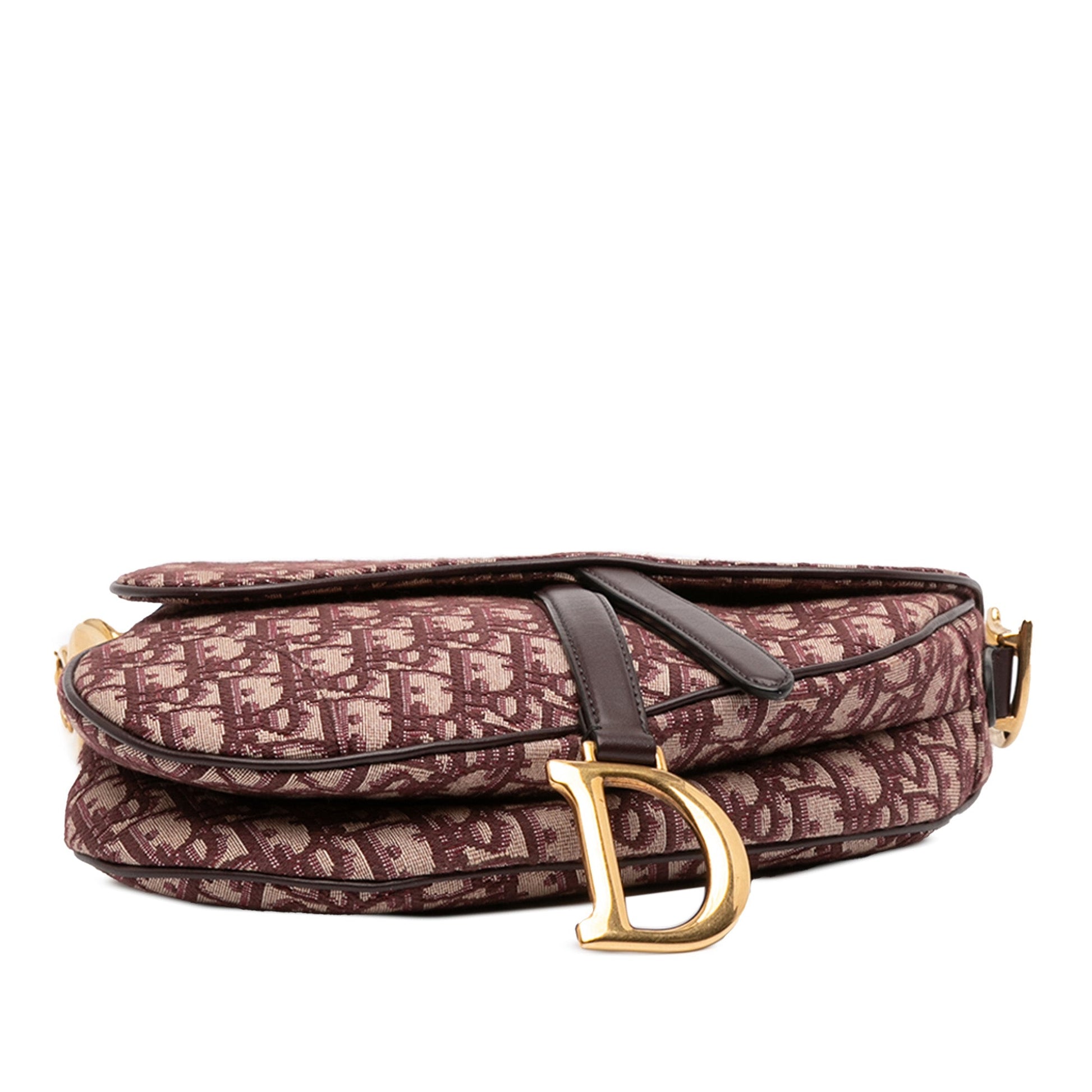 Dior Oblique Canvas Saddle Bag