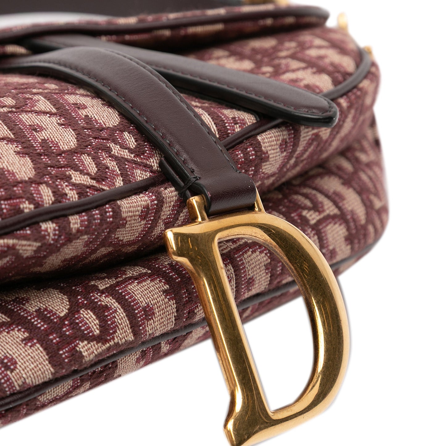 Dior Oblique Canvas Saddle Bag