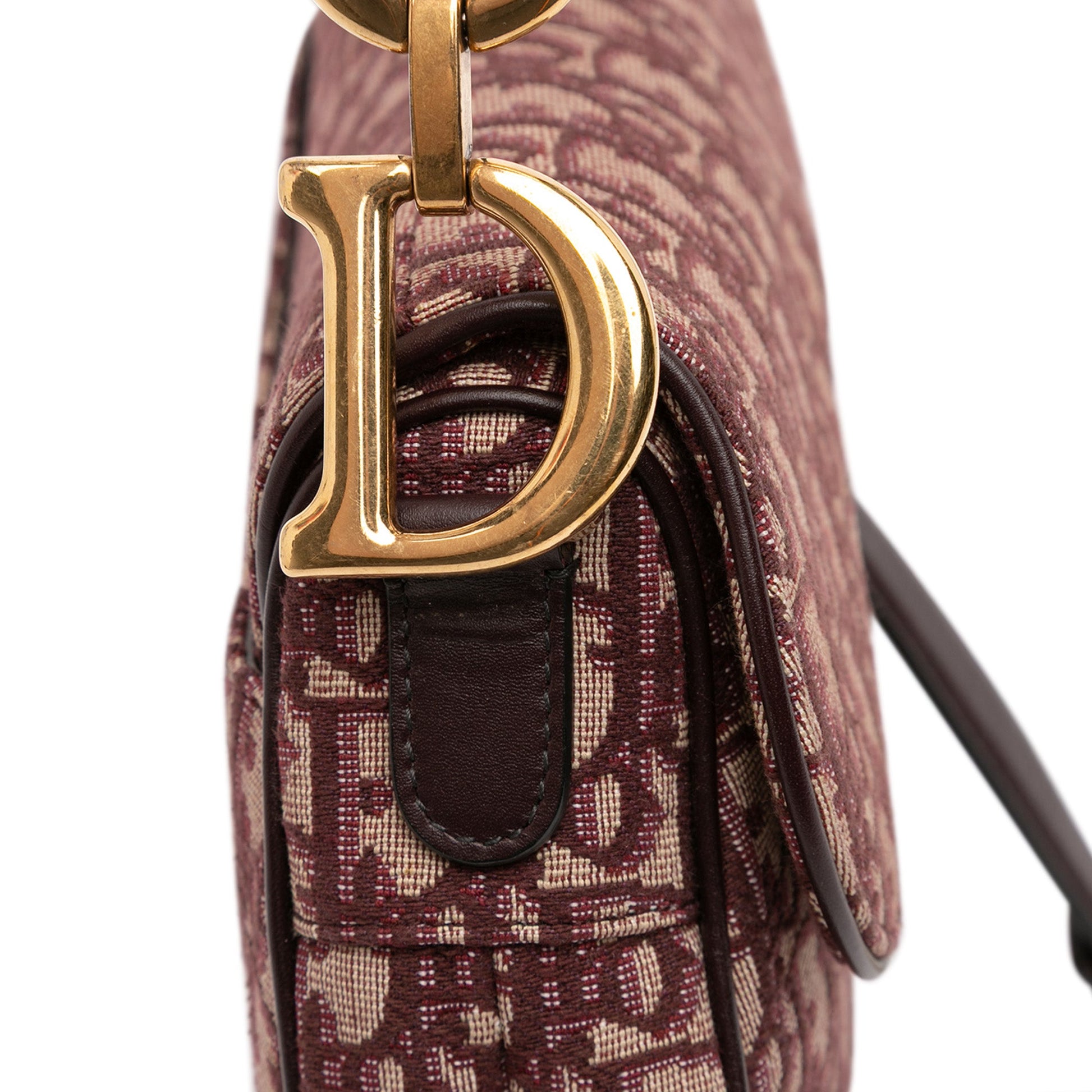 Dior Oblique Canvas Saddle Bag