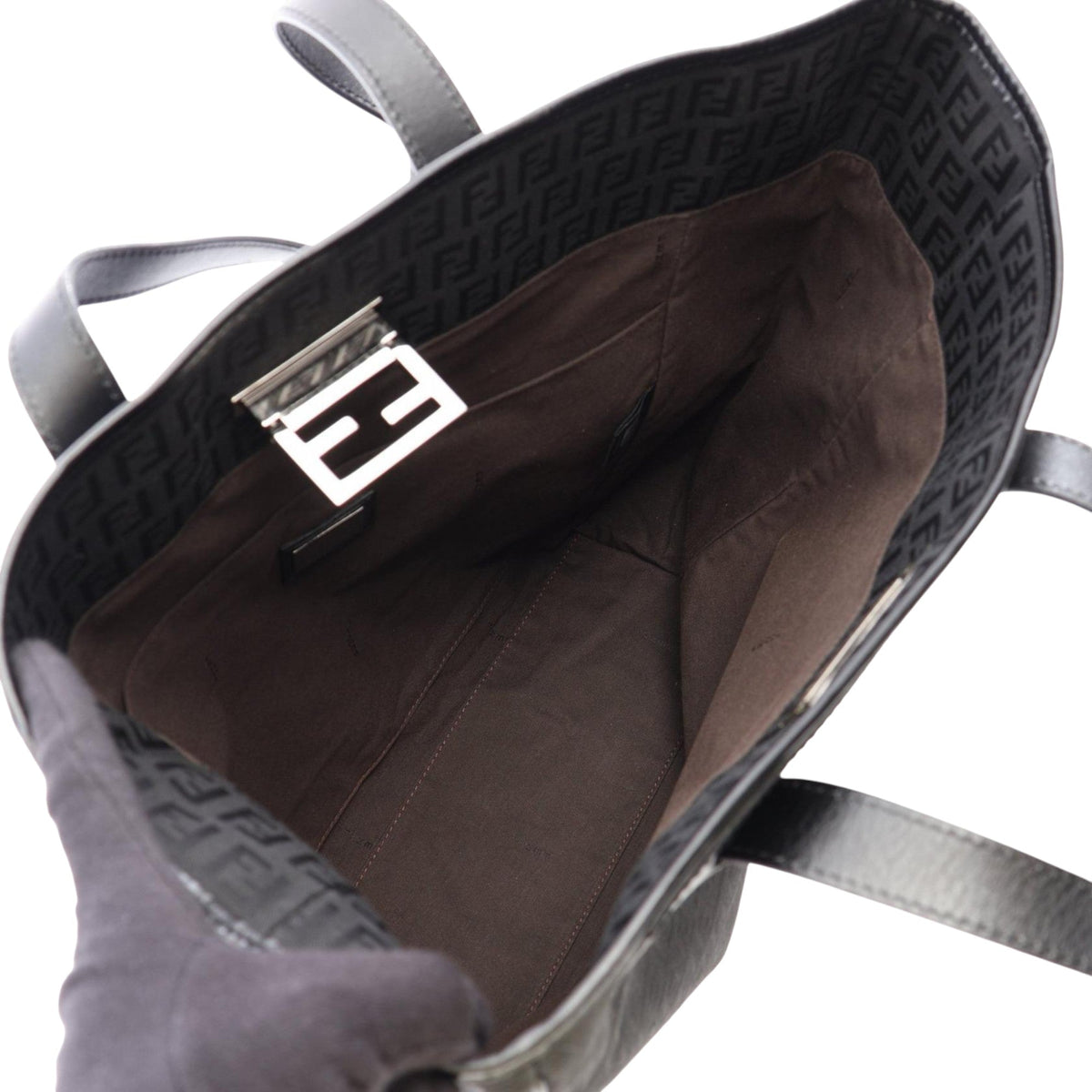 Fendi Zucchino Canvas Tote