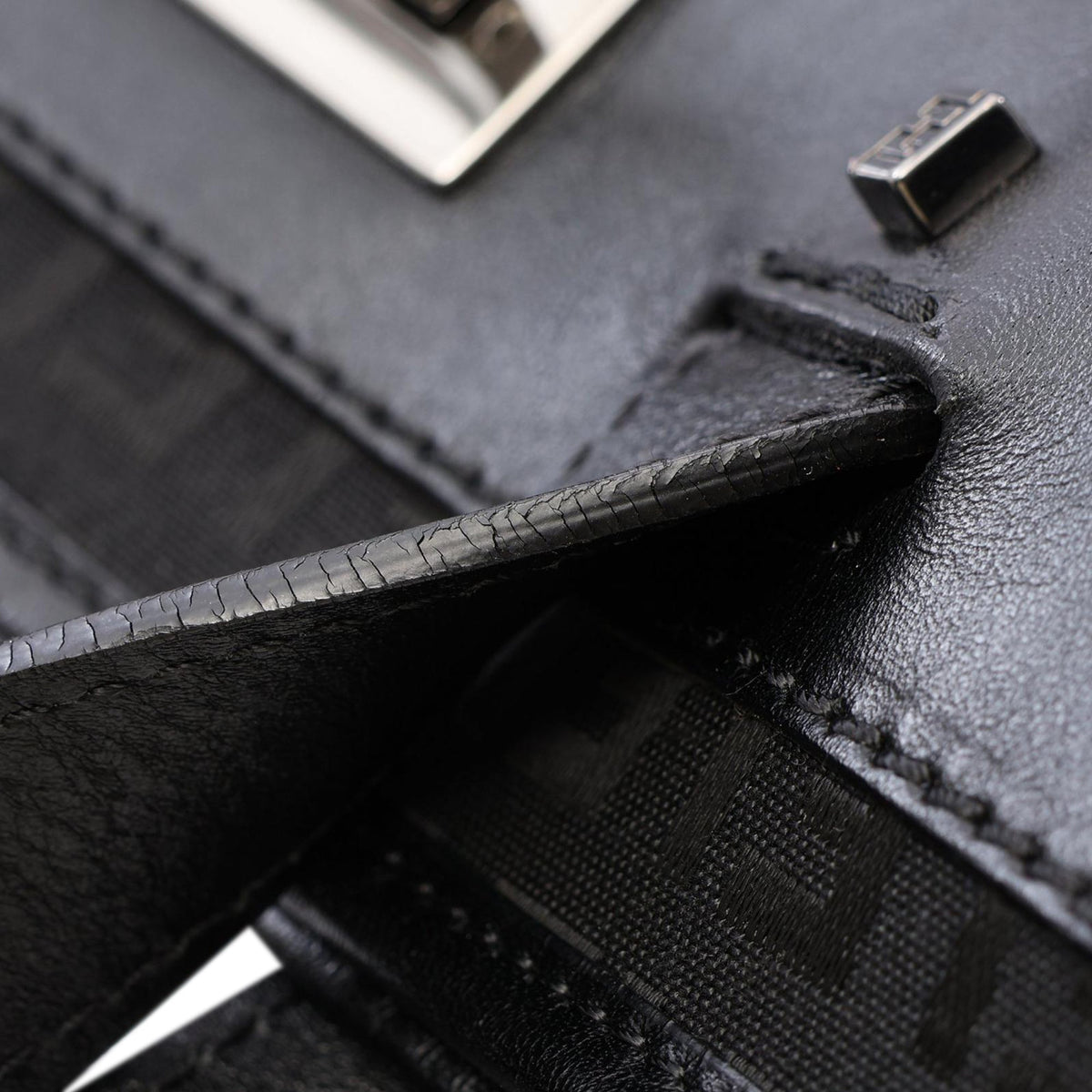 Fendi Zucchino Canvas Tote